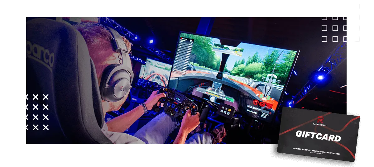 Ruil je ongebruikte cadeaubon om voor Racesquare tegoed